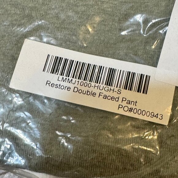 Lahgo Restore Double Faced Sweatpant in Green Mens SM - *NWT!* - Picture 3 of 4